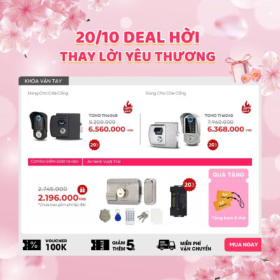 20/10 Deal Hời Thay Lời Yêu Thương