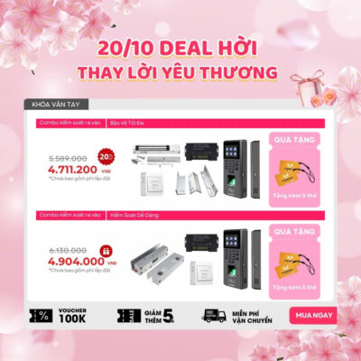 20/10 Deal Hời Thay Lời Yêu Thương