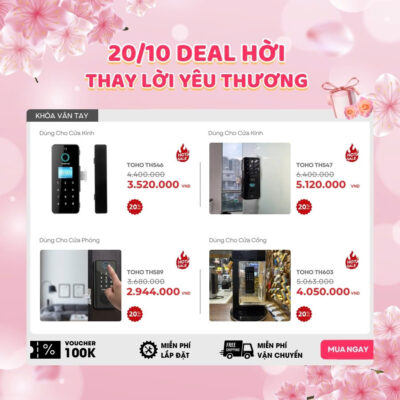 20/10 Deal Hời Thay Lời Yêu Thương