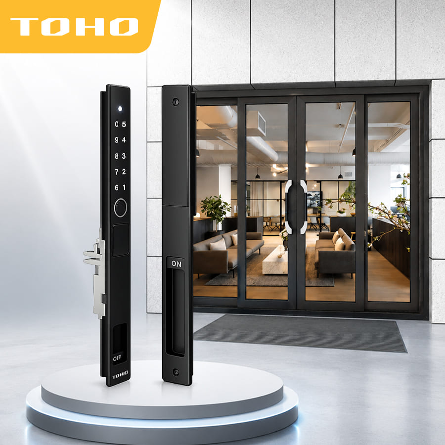 Khóa Thông Minh Cửa Trượt Quay