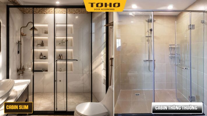 Phòng Tắm Chung Cư Nhỏ Lắp Cabin Slim – Kết Quả Thực Tế