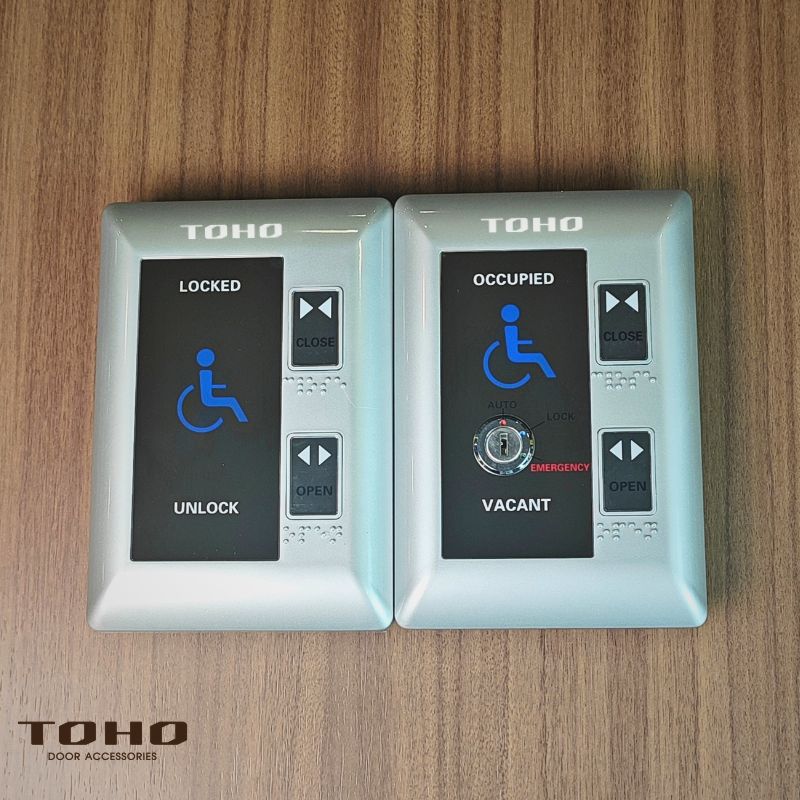 Công Tắc Đóng Mở Cửa Tự Động Cho Nhà Vệ Sinh Người Khuyết Tật TOHO TH787A